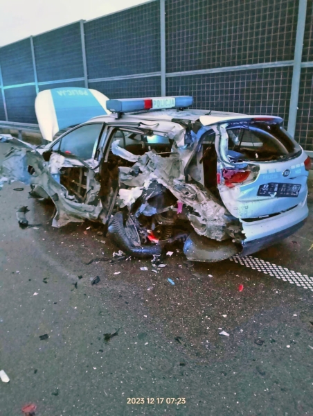 Что стало с польской полицией, которую «прошил» автобус из Варшавы в Гродно