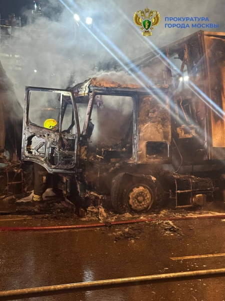 В Москве в машине сгорел белорус